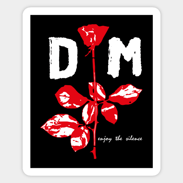 Devotee Rose - Red Sticker by GermanStreetwear